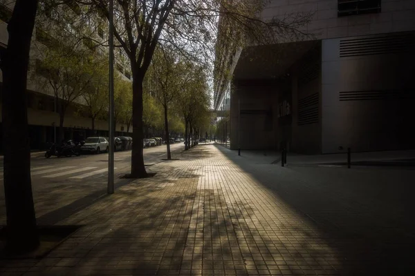 Barcelona Spain Nisan 2020 Coronavirus Salgını Sırasında Sokaktaki Insanlar Sosyal — Stok fotoğraf