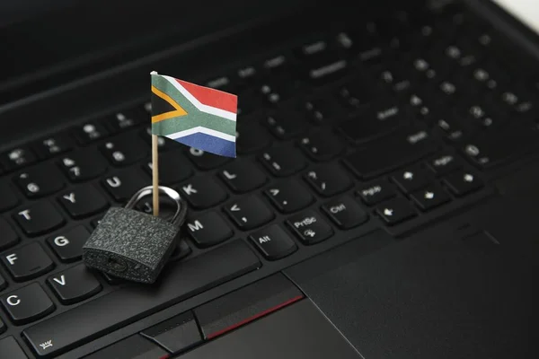 Cyber security in South Africa concept image.