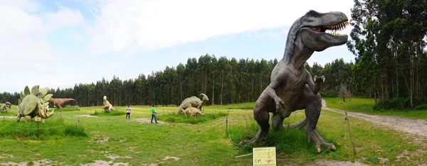 Colunga Spanya Haziran 2016 Spanya Daki Museo Del Jurasico Büyük — Stok fotoğraf