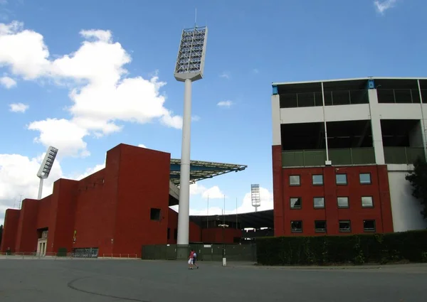 Bryssel Belgien Jul 2012 Utanför Kung Baudouins Stadion Bryssel Tidigare — Stockfoto