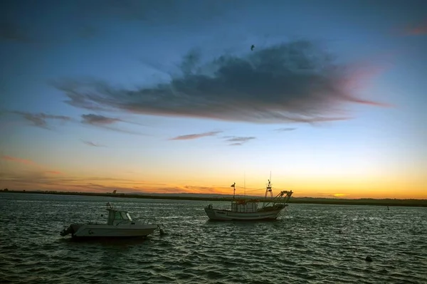 Eine Erstaunliche Aufnahme Eines Farbenfrohen Sonnenuntergangs Josiah Cephas Weaver Park — Stockfoto