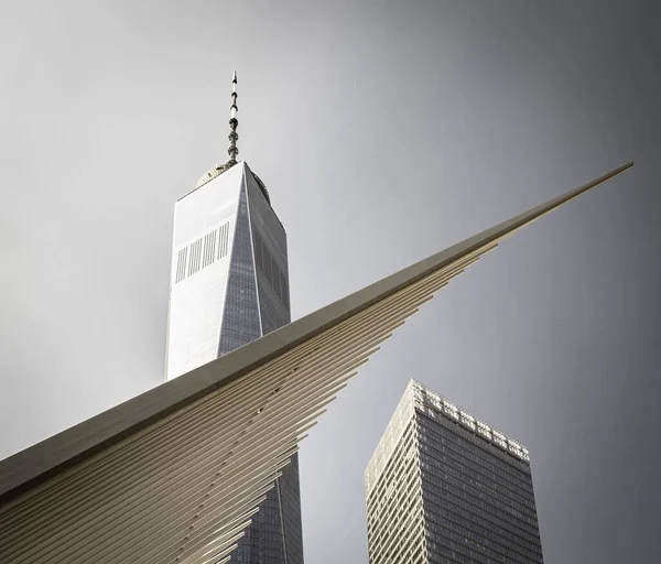 Eine Flache Aufnahme Von Memorial Und Museum Mit Dem Gebäude — Stockfoto