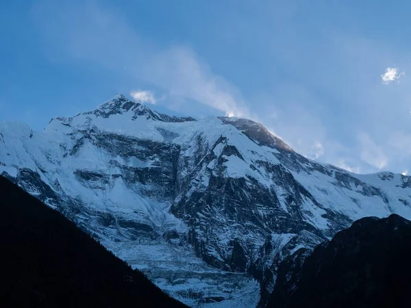 Disparo Aéreo Annapurna Himalayas Nepal — Foto de Stock