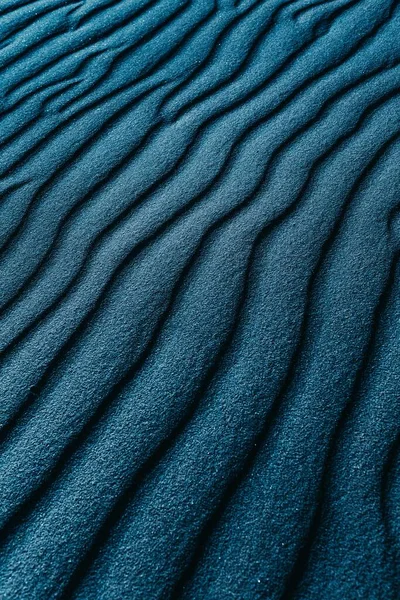 Eine Nahaufnahme Von Blauen Sanddünen Einem Strand — Stockfoto