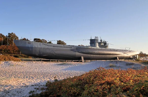 Laboe Németország 2020 Május Laboe Németország Május 2020 U995 Tengeralattjáró — Stock Fotó