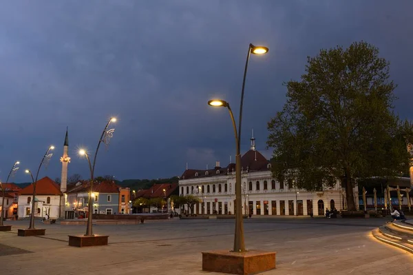 Tuzla Bosnie Herzégovine Mai 2020 Centre Ville Abandonné Dans Les — Photo