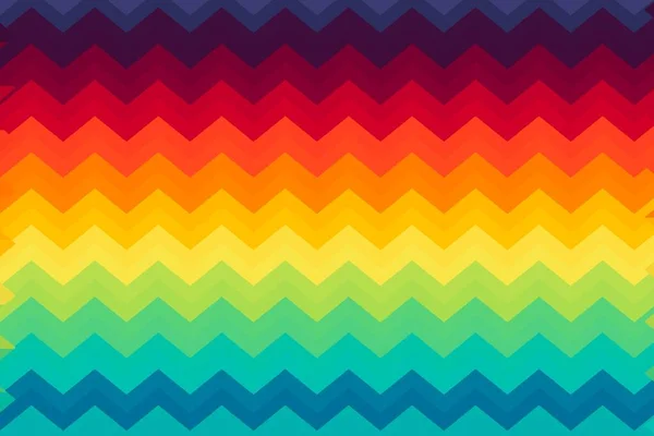 Illustration Cool Rainbow Pattern Perfect Wallpapers Backgrounds — Stock Photo, Image