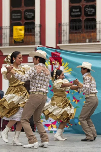 San Cristobal Las Casas México Abr 2019 Danças Tradicionais Durante — Fotografia de Stock