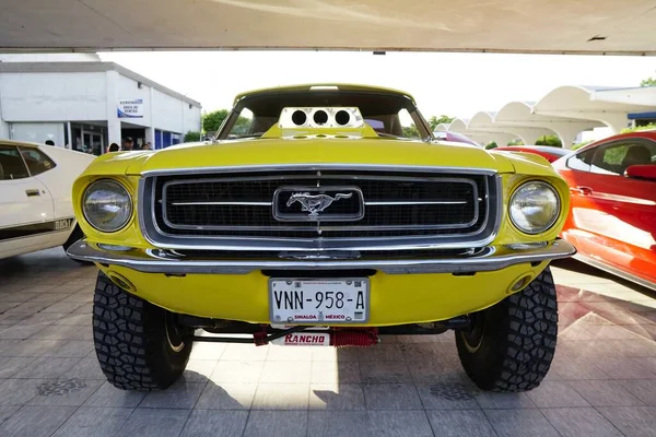 Los Mochis Mexico Feb 2020 Mustang Exhibition Tunning Muscle Cars — Stock Photo, Image