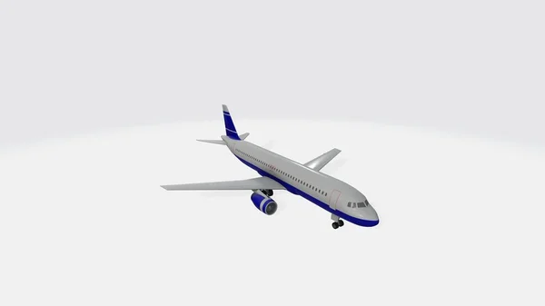 Ilustração Avião Para Pessoas — Fotografia de Stock