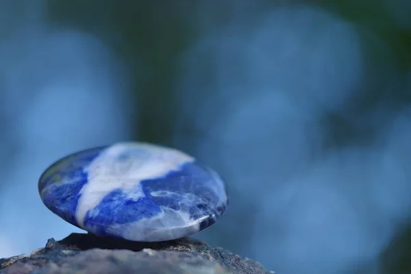 Макрофотография Цветных Природных Минеральных Камней — стоковое фото