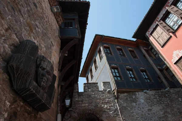 Horizontale Aufnahme Des Tores Hisar Kapia Plovdiv Plovdiv Bulgarien — Stockfoto