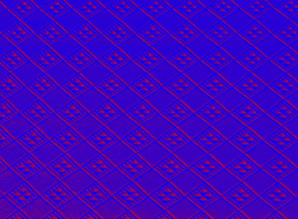 Ілюстрація Блакитної Поверхні Невеликими Червоними Текстурами Візерунками Добре Підходить Тла — стокове фото