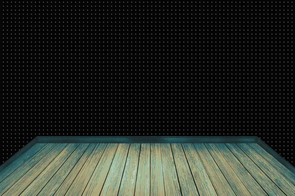 Floor Wooden Planks Isolated Abstract Dotted Background — Stock Photo, Image