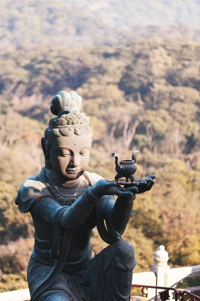 Статуя Будды Открытом Воздухе — стоковое фото