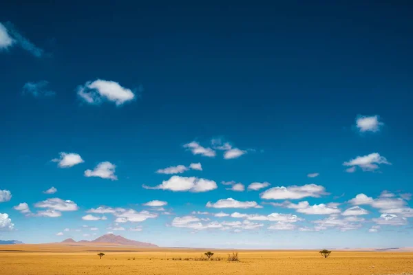 나미브사막의 수평으로 — 스톡 사진