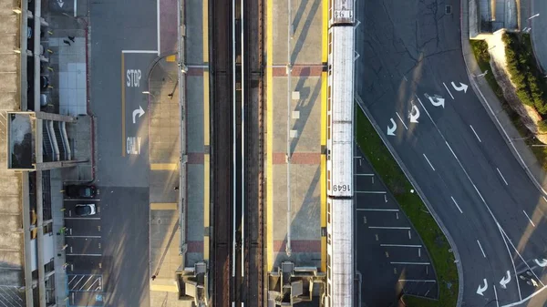 Een Luchtfoto Van San Francisco Rapid Transit Daly Stad — Stockfoto