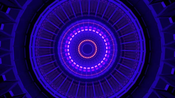 Графічна Ілюстрація Фіолетового Помаранчевого Синього Світла Ідеально Підходить Цифрових Шпалер — стокове фото