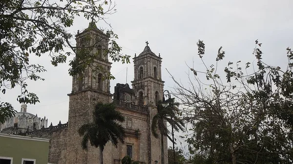 Admire Cahtedral San Gervasio Valladolid México — Fotografia de Stock