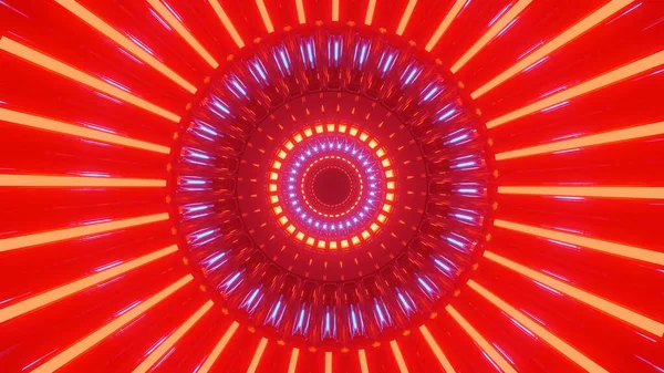 Візуалізація Футуристичного Фону Барвистими Абстрактними Неоновими Вогнями Відмінно Підходить Наукового — стокове фото