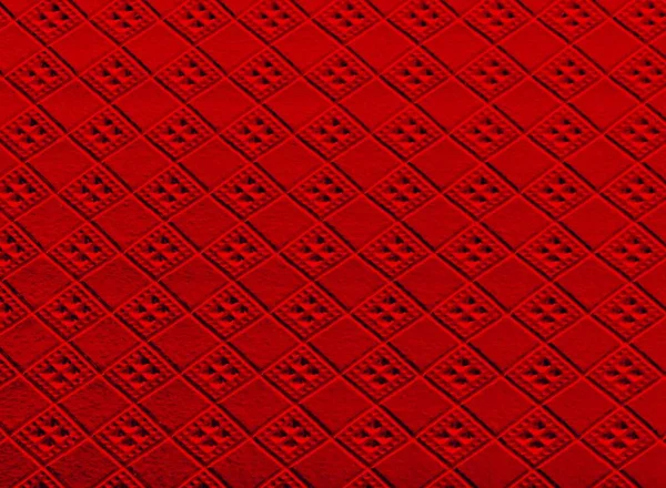 Uma Ilustração Uma Superfície Vermelha Com Pequenas Texturas Padrões Bom — Fotografia de Stock