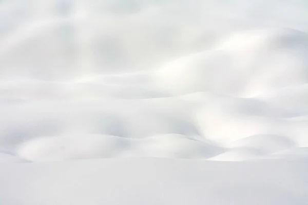 Detailní Záběr Sněhových Dun Zimě — Stock fotografie