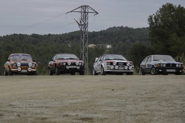 Vich Espanha Abr 2016 Red Alfa Romeo Gtv Rally — Fotografia de Stock