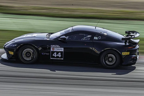 Barcelona España Agosto 2019 Aston Martin Vantage Circuit Barcelona Catalunya —  Fotos de Stock