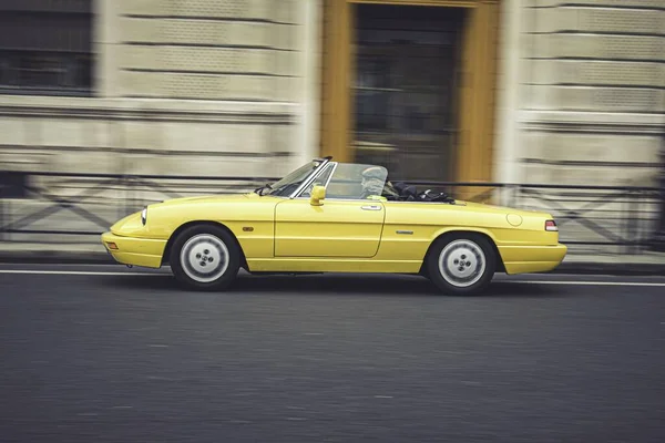 París Francia Enero 2020 Alfa Romeo Spider Calle —  Fotos de Stock