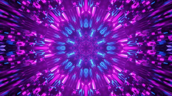 Графический Рендеринг Иллюстрации Синего Фиолетового Огней Идеально Подходит Цифровых Обоев — стоковое фото