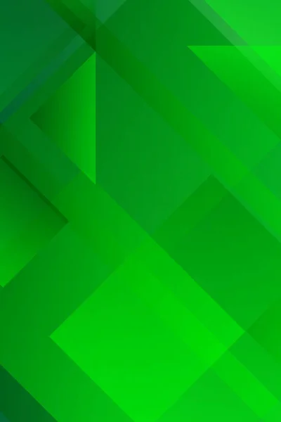 Függőleges Illusztráció Zöld Geometriai Formák Tökéletes Tapéták — Stock Fotó