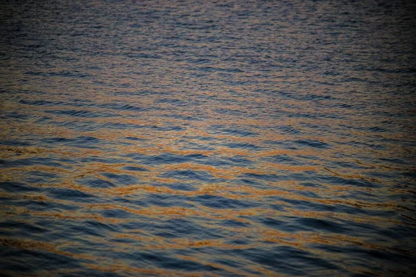 Detailní Záběr Vodní Hladinu Oceánu — Stock fotografie