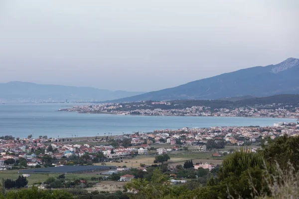 Eine Landschaftsaufnahme Der Lagoa Conceio Florianpolis Brasilien — Stockfoto