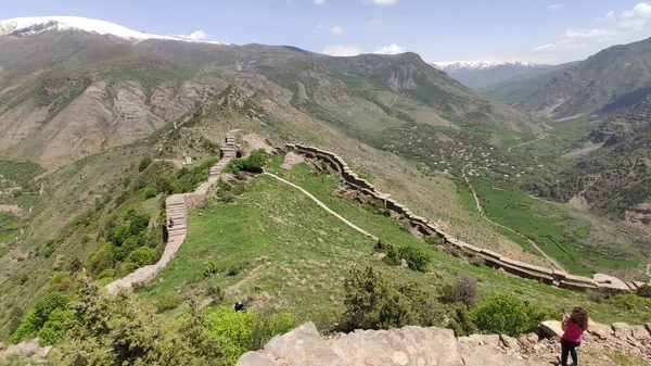 Bel Colpo Fortezza Smbataberd Armenia — Foto Stock