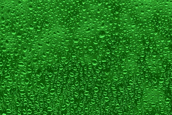 Illustration Grön Yta Täckt Med Droppar Vatten Perfekt För Bakgrund — Stockfoto