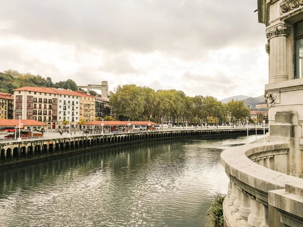 Spanya Nın Eski Bask Şehri Bilbao Nun Güzel Bir Görüntüsü — Stok fotoğraf
