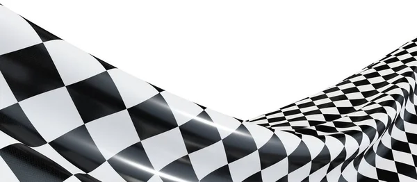 Finish Flag Digital Wallpaper Black White Illustration — Stock Photo, Image