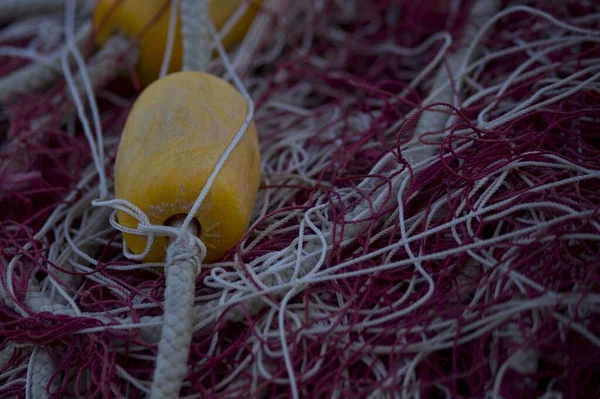 漁網の重量の閉鎖ショット — ストック写真