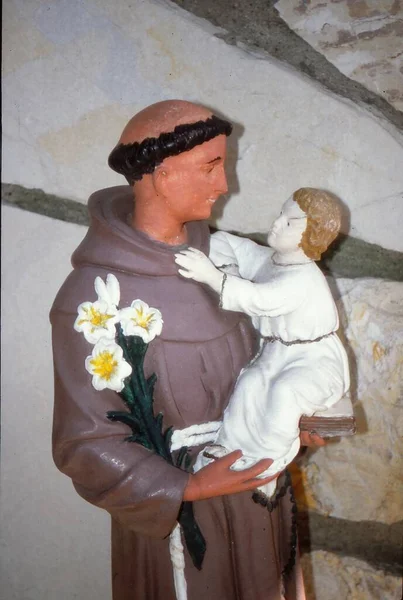 Los Angeles États Unis Août 1987 Statue Faite Main Saint — Photo