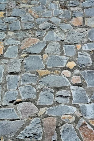 Een Close Van Een Oude Stenen Muur Perfect Voor Achtergrond — Stockfoto