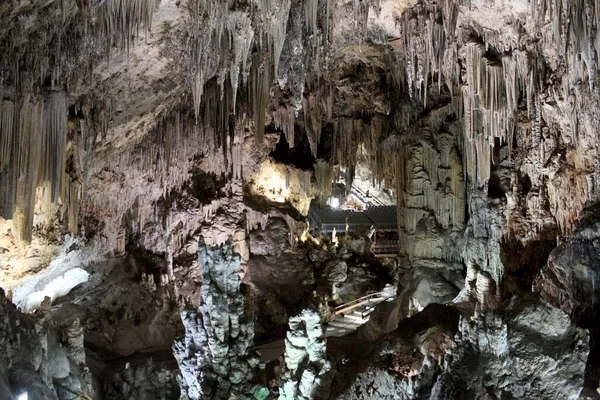 Closeup Shot Caves Nerja Spain — Stock Photo, Image