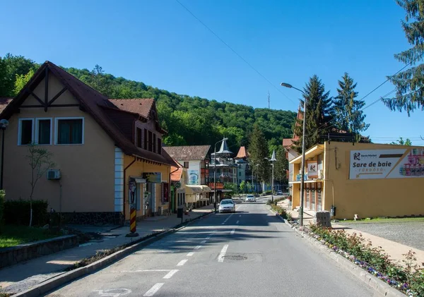 Sovata Roumanie Mai 2020 Paysage Dans Station Sovata Roumanie — Photo