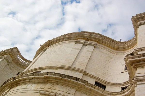 Disparo Ángulo Bajo Del Panto Nacioenal Lisboa Portugal — Foto de Stock