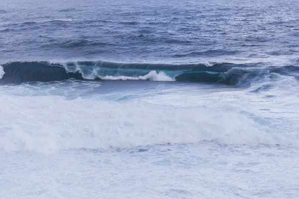 Vagues Mousse Mer Gran Canaria — Photo