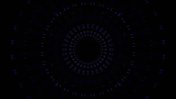 Рендеринга Абстрактного Футуристичного Фону Фіолетовими Неоновими Вогнями — стокове фото
