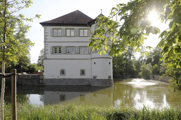 Incrível Tiro Castelo Bad Rappenau Alemanha — Fotografia de Stock