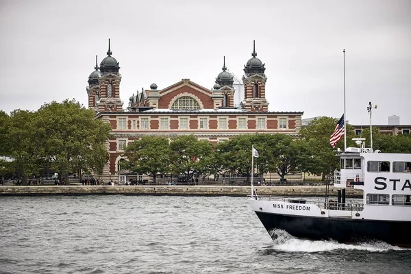 Een Geweldige Opname Van Het Ellis Island New York Usa — Stockfoto