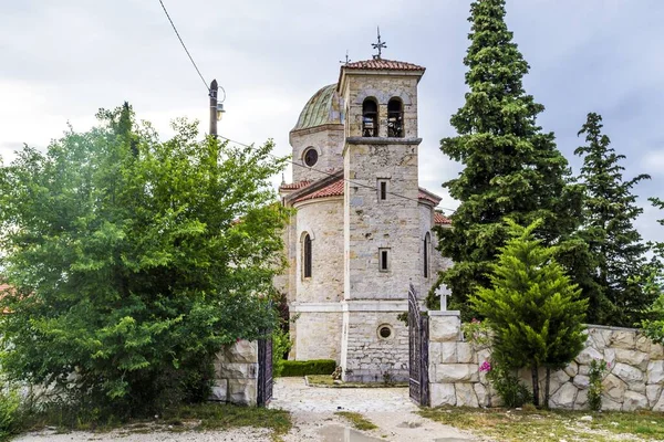 Tájkép Szent János Ortodox Templom Benkovac Horvátország — Stock Fotó