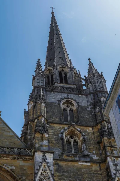 Eine Aufnahme Der Kathedrale Der Heiligen Maria Von Bayonne Bayonne — Stockfoto