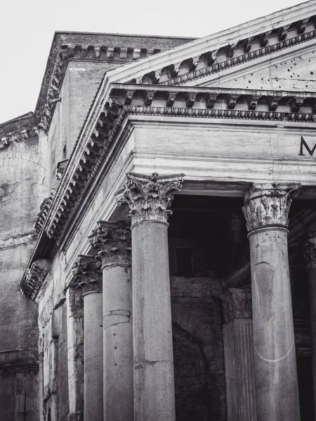 Storico Pantheon Durante Giorno Roma — Foto Stock